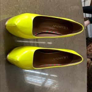 Neon 5 inch heels